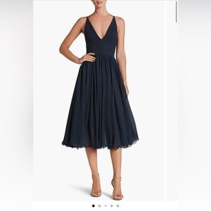 Dress the population midi dress